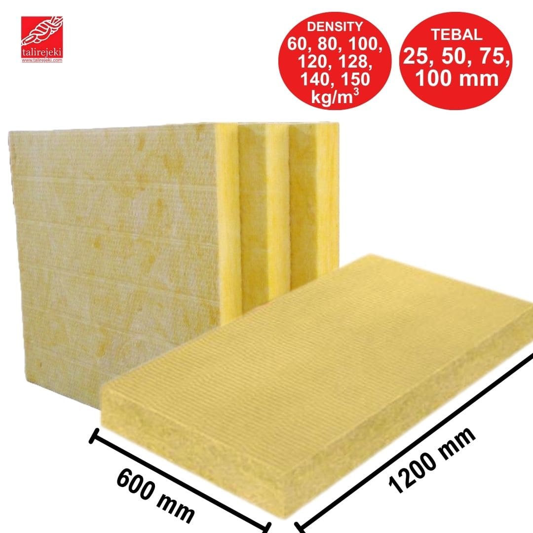 Rockwool Board Tipe 60 K / 75 mm